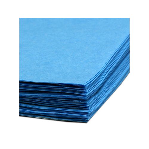 Sterilys Resma de Papel Crepado Azul 1,20m x 1,20m; 125hojas/Caja