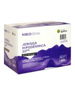 Med-One Jeringa Hipodérmica Descartable s/aguja; 20ml; 50u/Caja